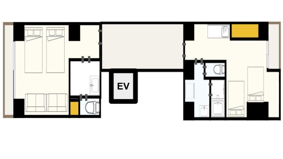 פוקואוקה Hotel Fu-Rin מראה חיצוני תמונה